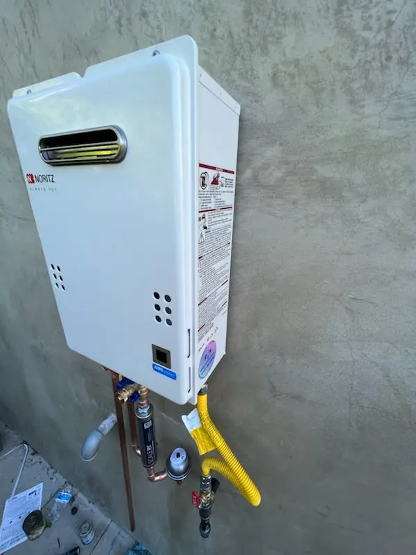 Tankless water heater installation for Holmby Hills homes